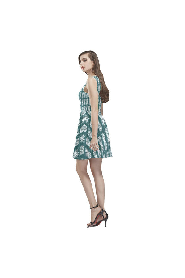 pineapple4000 Thea Sleeveless Skater Dress - Objet D'Art Online Retail Store