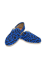 TET FR Unisex Classic Canvas Slip-On (Model 1206) - Objet D'Art