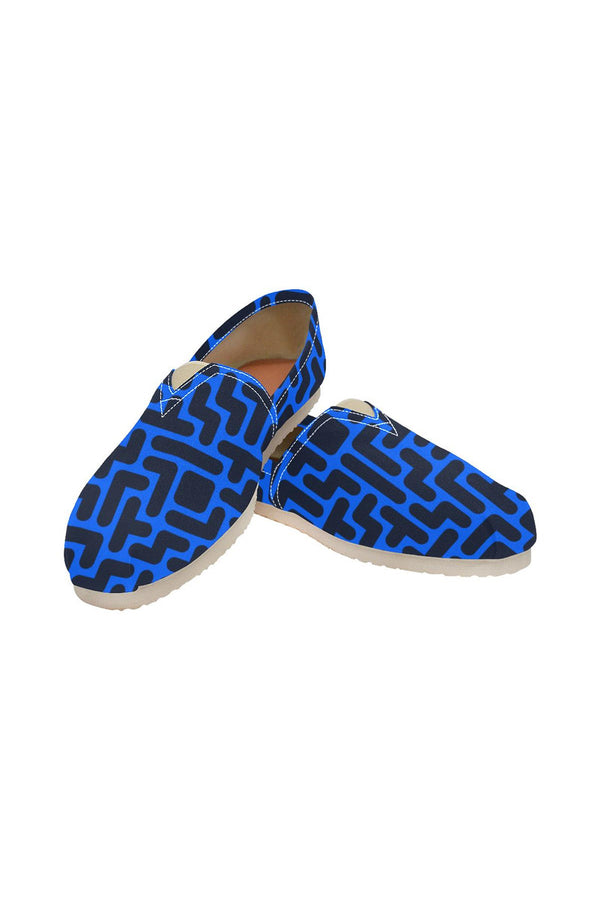 TET FR Unisex Classic Canvas Slip-On (Model 1206) - Objet D'Art