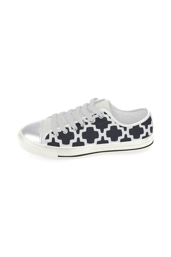 Geo Tessellation Women's Classic Canvas Shoes - Objet D'Art Online Retail Store