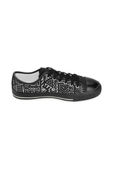 D18 Canvas Aztec Women's Classic Canvas Shoes (Model 018) - Objet D'Art