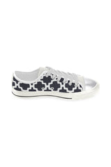 Zapatos clásicos de lona Geo Tessellation para mujer - Objet D'Art Online Retail Store