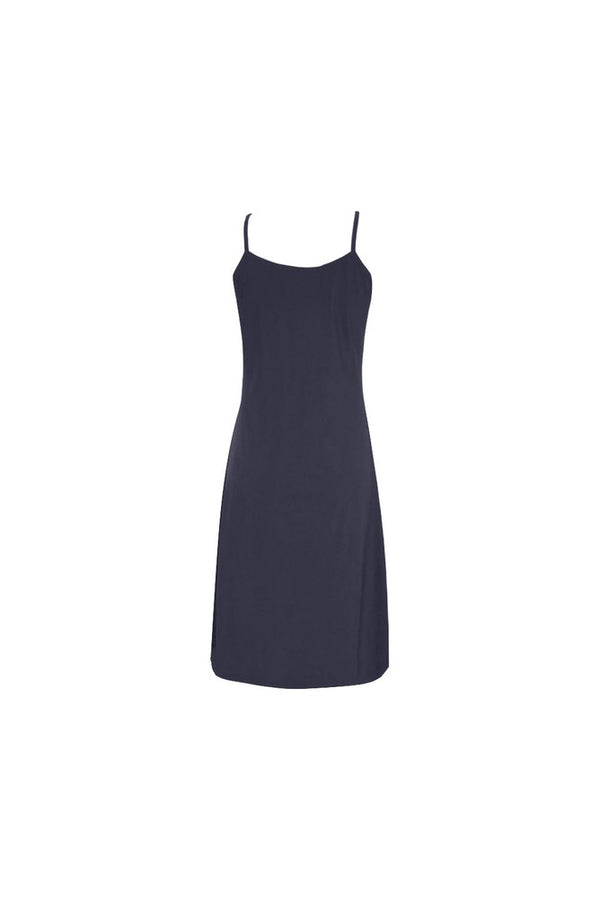 Dark Blue D05 BACK Alcestis Slip Dress (Model D05) - Objet D'Art
