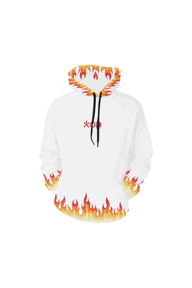 flame 1 All Over Print Hoodie for Women (USA Size) (Model H13) - Objet D'Art