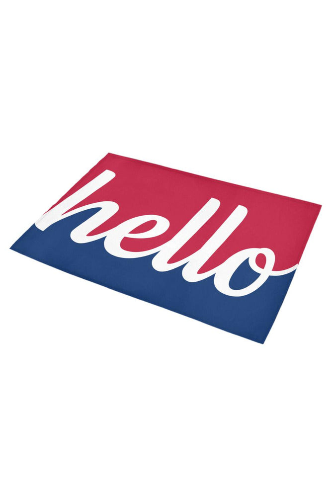 Hello Azalea Doormat 30" x 18" - Objet D'Art