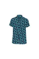 Abstract Camo Men's All Over Print Short Sleeve Shirt - Objet D'Art Online Retail Store