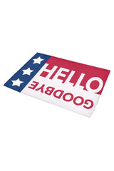 Hello & Goodbye USA Azalea Doormat 30" x 18" - Objet D'Art