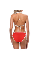 red bottom Custom Bikini Swimsuit (Model S01) - Objet D'Art