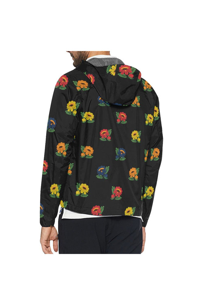 Floral Unisex Windbreaker - Objet D'Art