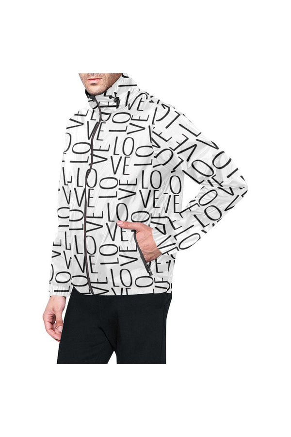 Love Is Unisex Windbreaker - Objet D'Art