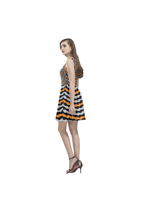 TWIRLING HYPNOSIS Thea Sleeveless Skater Dress - Objet D'Art Online Retail Store