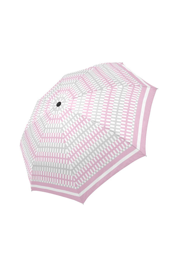 Pink Vintage-style Auto-Foldable Umbrella - Objet D'Art