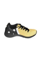 Gold Star Women’s Running Shoes (Model 020) - Objet D'Art