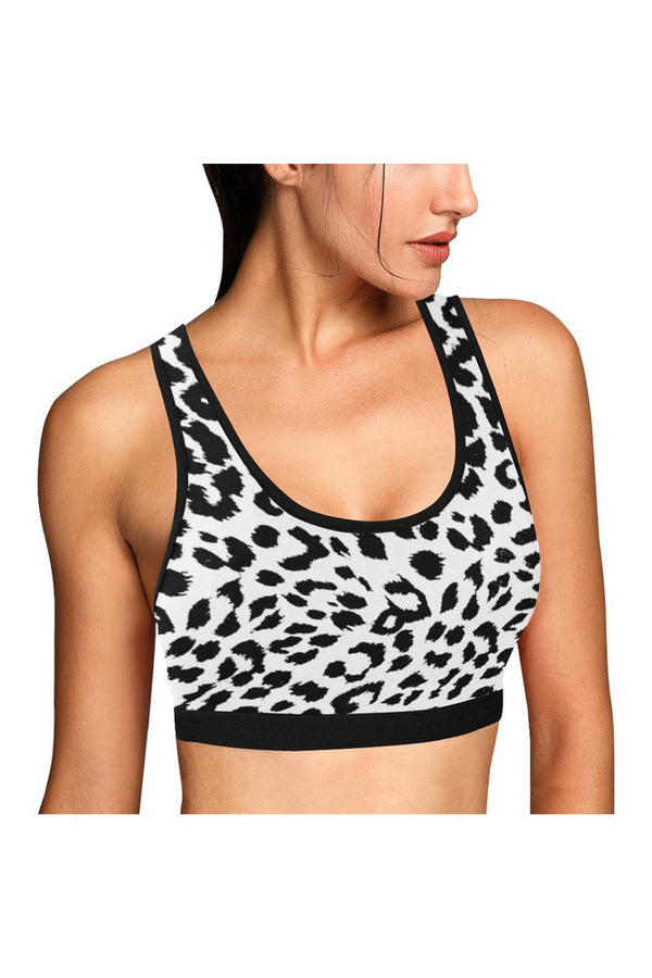 Leopard Print Sports Bra - Objet D'Art