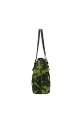 Camo Zodiac Leather Tote Bag/Small - Objet D'Art