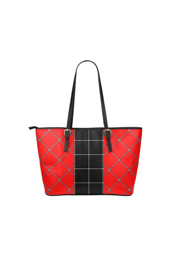 Brick Matrix Leather Tote Bag/Small - Objet D'Art