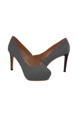 Micro Polka-dots Women's High Heels - Objet D'Art