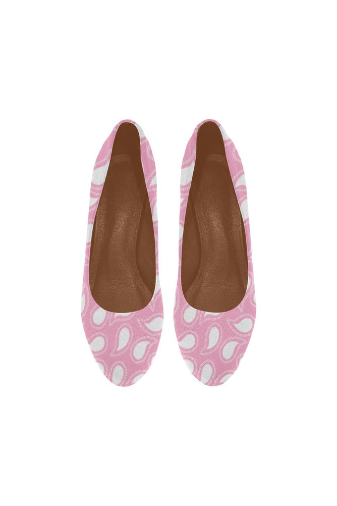 Pink Paisley Women's High Heels - Objet D'Art Online Retail Store