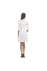 PKD D20 -SLEEVE Tethys Half-Sleeve Skater Dress(Model D20) - Objet D'Art