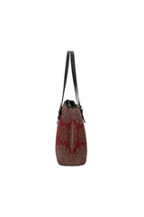 Mandala Leather Tote Bag/Small - Objet D'Art