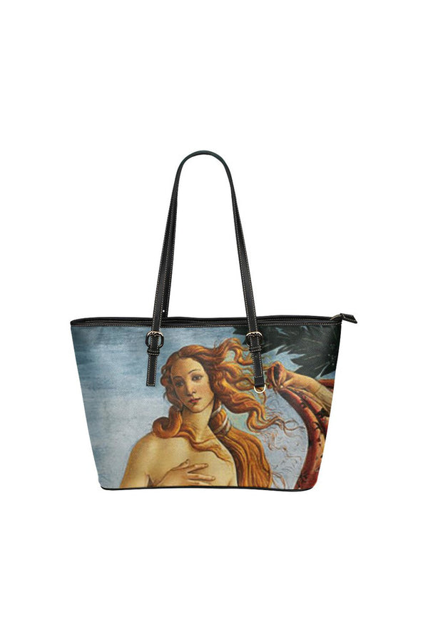 Birth of Venus Leather Tote Bag/Small - Objet D'Art