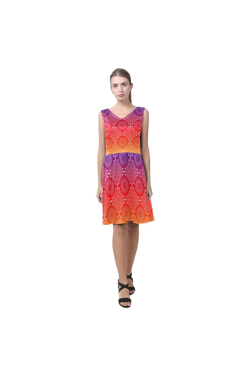PET PAW MANDALA Chryseis Sleeveless Pleated Dress - Objet D'Art Online Retail Store