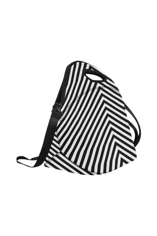 Chevron Neoprene Lunch Bag/Large (Model 1669) - Objet D'Art