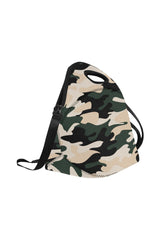 camo lunch bag Neoprene Lunch Bag/Large (Model 1669) - Objet D'Art