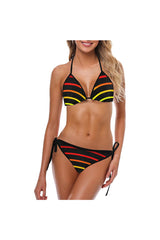 Rainbow Reina Custom Bikini Swimsuit (Model S01) - Objet D'Art