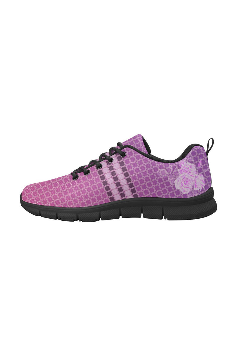 Rosy Draft Women's Breathable Running Shoes (Model 055) - Objet D'Art