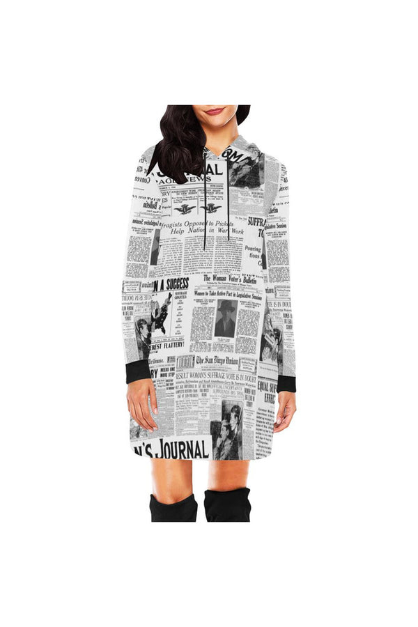 Women's Suffrage Hoodie Mini Dress - Objet D'Art