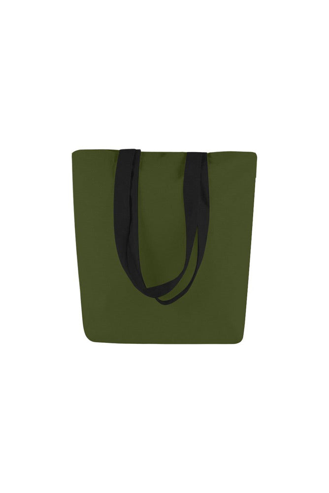 Garden Green Canvas Tote Bag - Objet D'Art