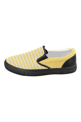 Aspen Gold Women's Slip-on Canvas Shoes (Model 019) - Objet D'Art