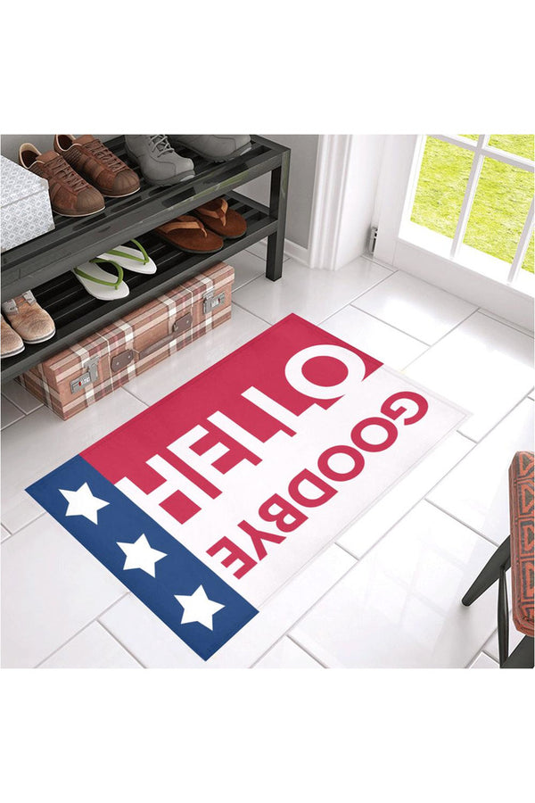 Hello & Goodbye USA Azalea Doormat 30" x 18" - Objet D'Art