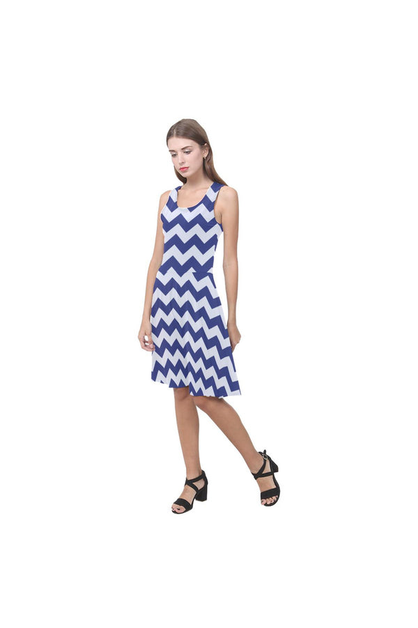 Herringbone Atalanta Casual Sundress(Model D04) - Objet D'Art