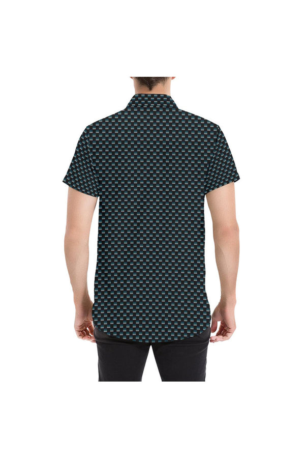 The Micro Matrix Short Sleeve Shirt - Objet D'Art