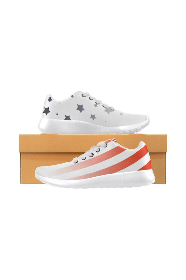 Star Spangled Fury Women’s Running Shoes - Objet D'Art