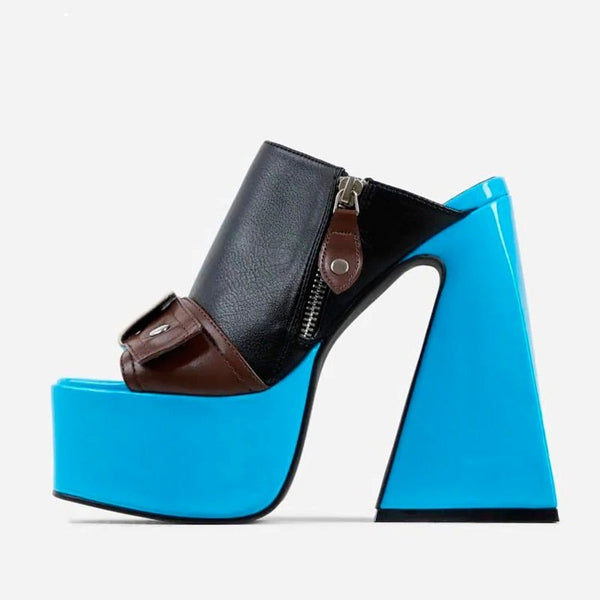 Stylish Platform Heels Shoes - Objet D'Art