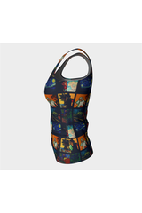 Let's Gogh Fitted Tank Top - Objet D'Art