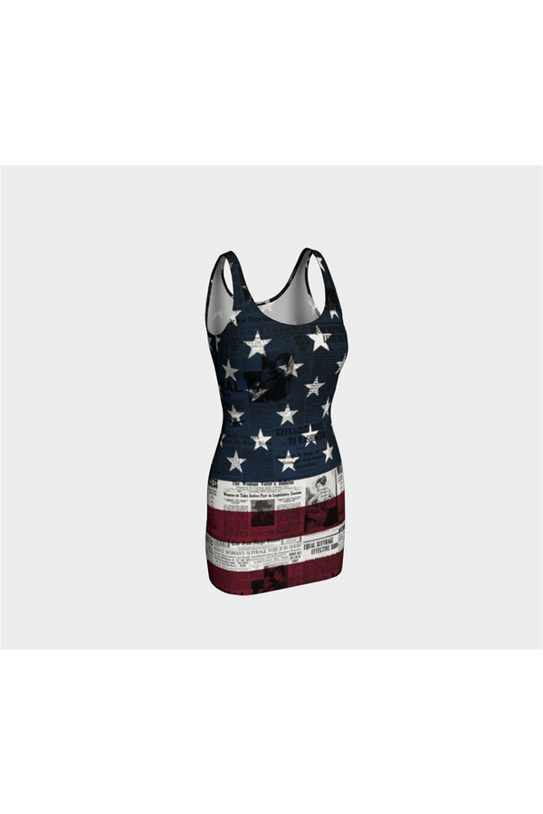 Women's Suffrage USA Bodycon Dress - Objet D'Art