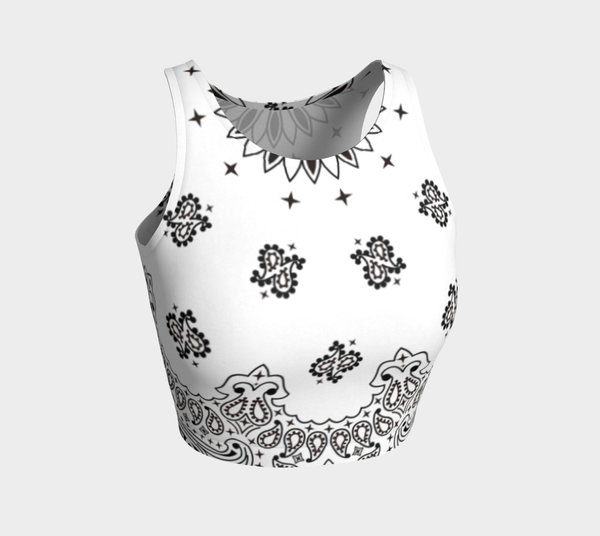 Bandana Athletic Crop Top - Objet D'Art