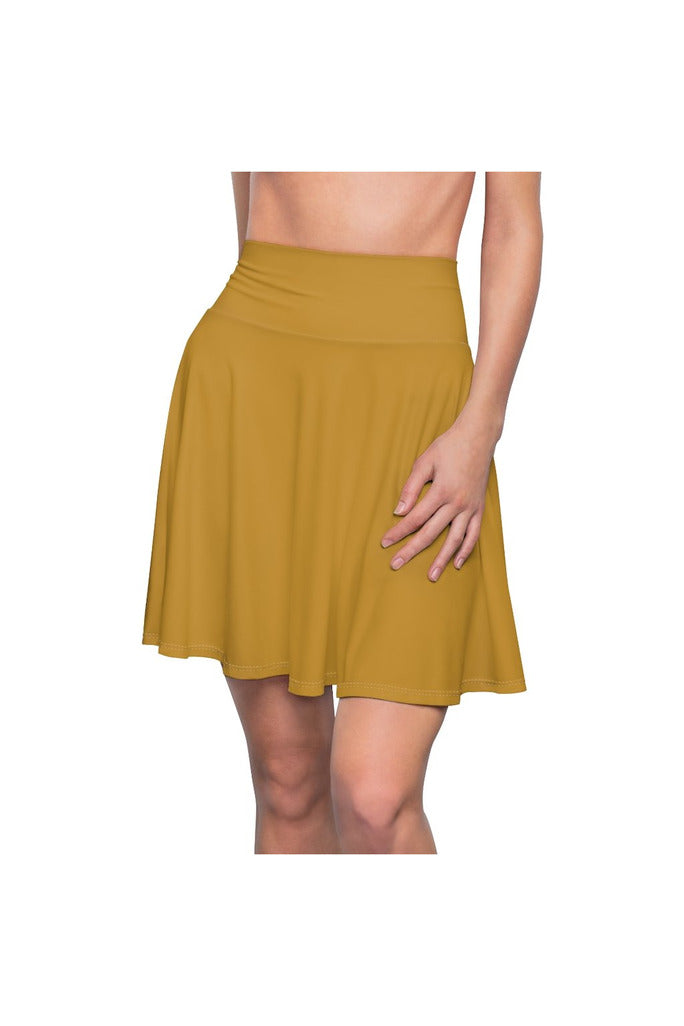 Dijon Delight Women's Skater Skirt - Objet D'Art
