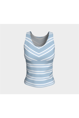 Baby Blue Striped Tank Top - Objet D'Art