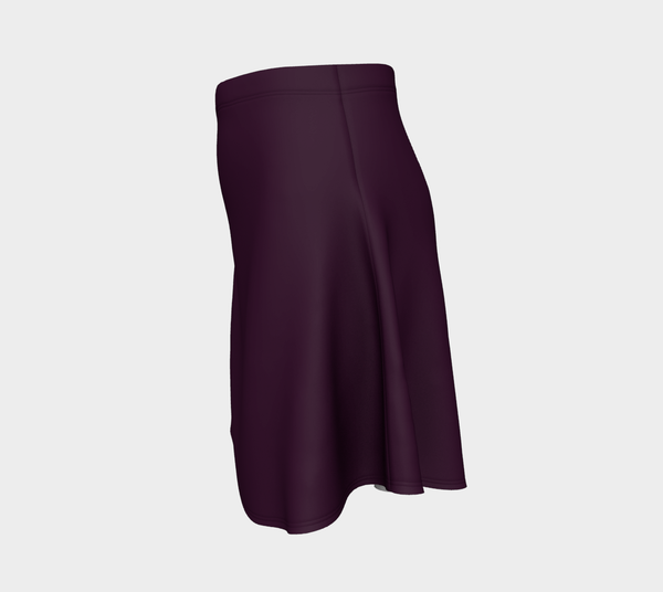 Royal Purple Flare Skirt - Objet D'Art