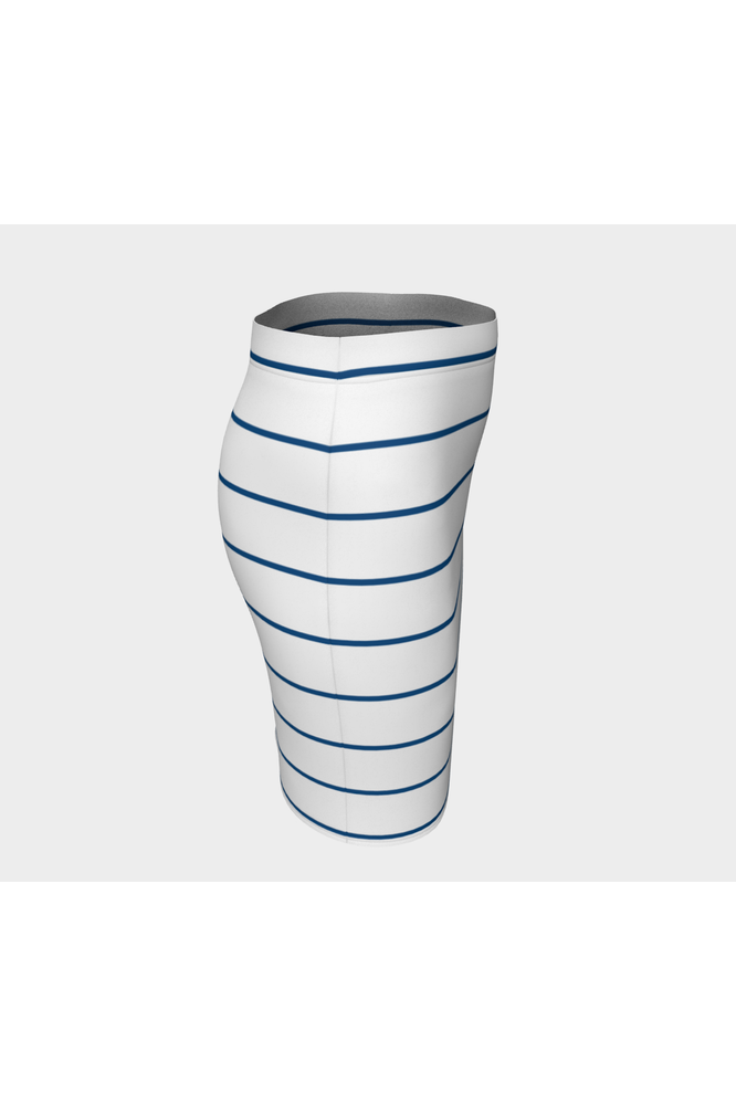 Striped Fitted Skirt - Objet D'Art