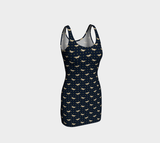 Butterfly Bodycon Dress - Objet D'Art