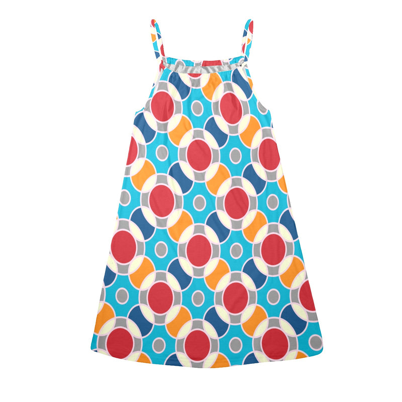 atomic dress 10 Drawstring Neck Sleeveless Dress (Model D68) - Objet D'Art