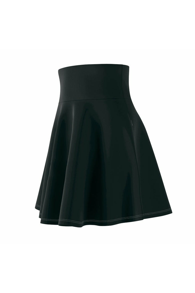 Storm Green Women's Skater Skirt - Objet D'Art