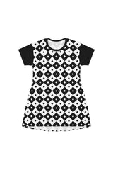 Diamond Life T-Shirt Dress - Objet D'Art