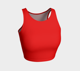 Holiday Athletic Crop Top - Objet D'Art